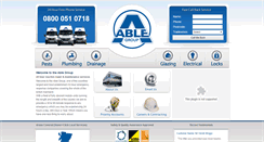 Desktop Screenshot of able-group.net